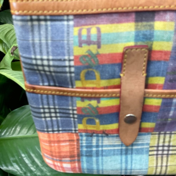 Dooney & Bourke Patchwork Picnic Crossbody Purse - Picture 3 of 8